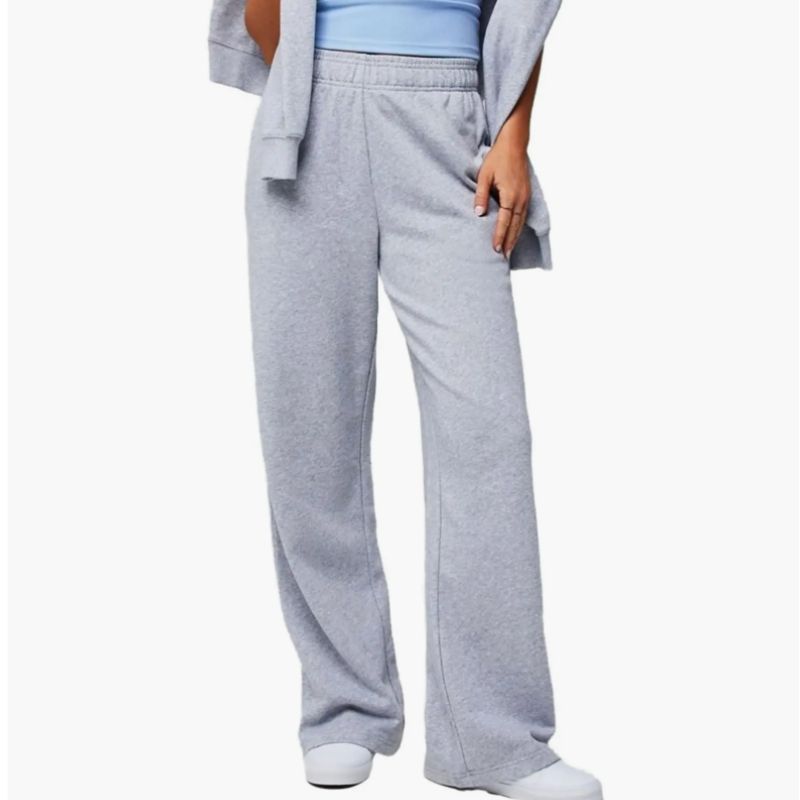 Fabletics , Year Round Terry Wide Leg Sweatpant