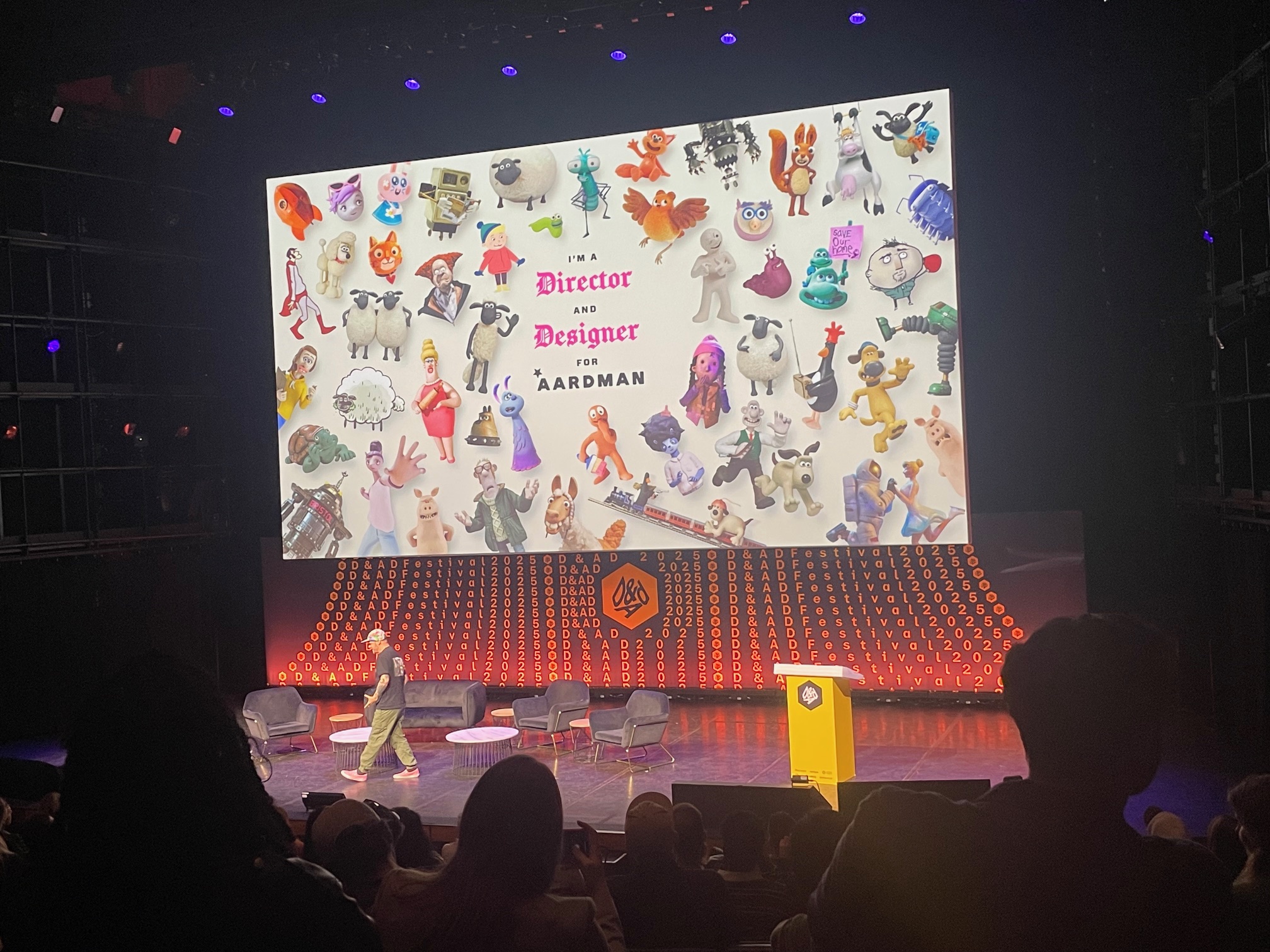 Gavin Strange at D&AD Festival