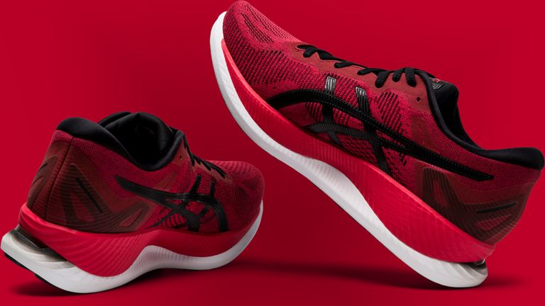 The new Asics Glideride running shoes 