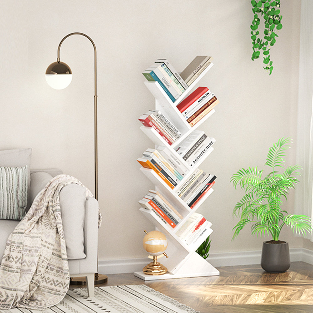 Amiogho Geometric Bookcase