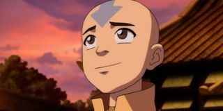 Aang on Avatar: The Last Airbender