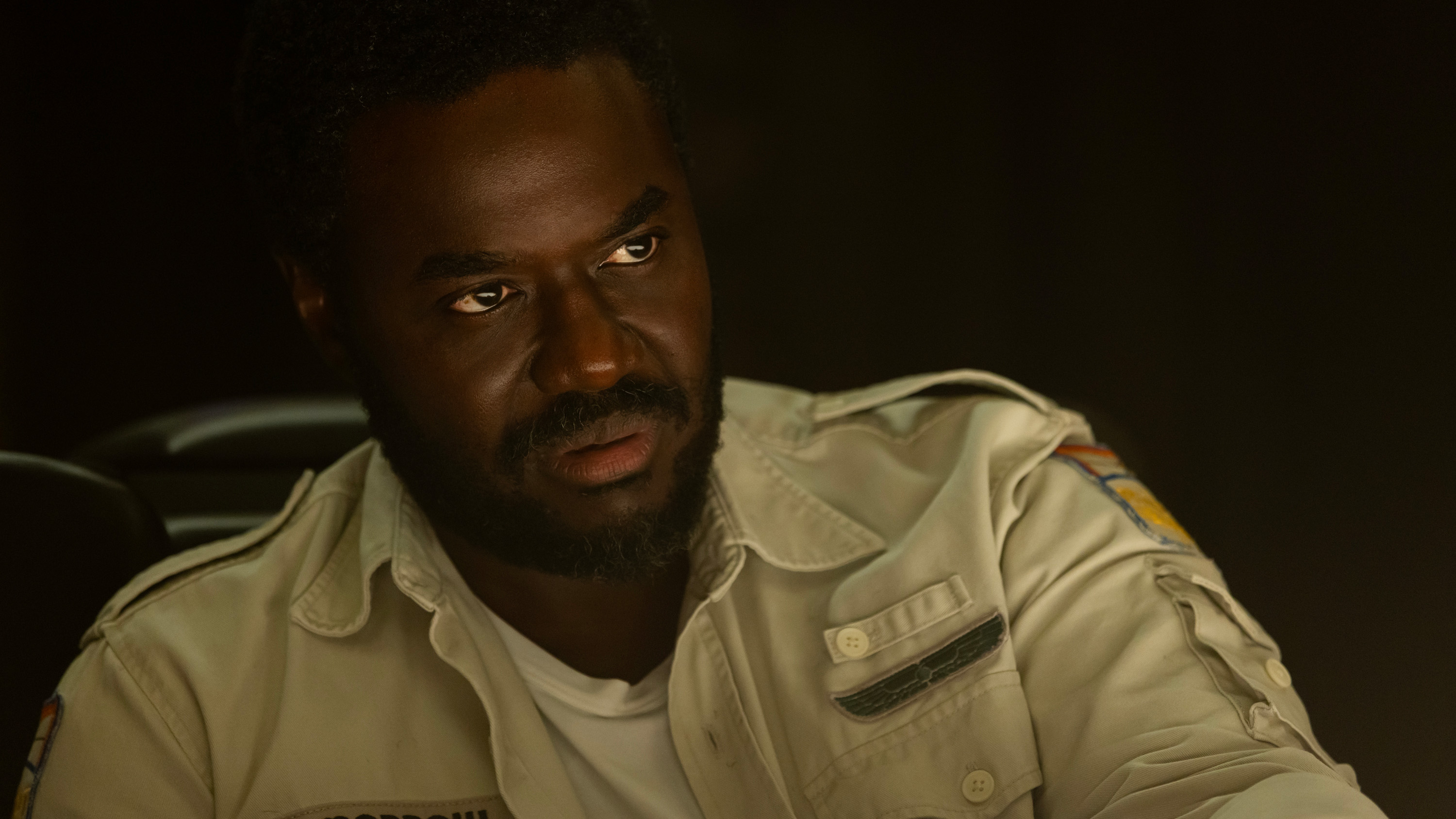 Babou Ceesay as Morrow in episode 5 of Alien: Earth.