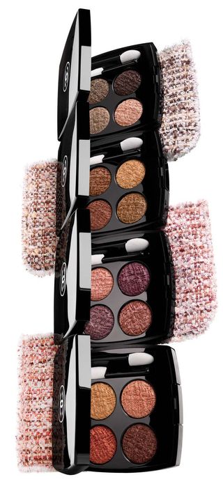 4 Chanel Tweed eyeshadow palettes