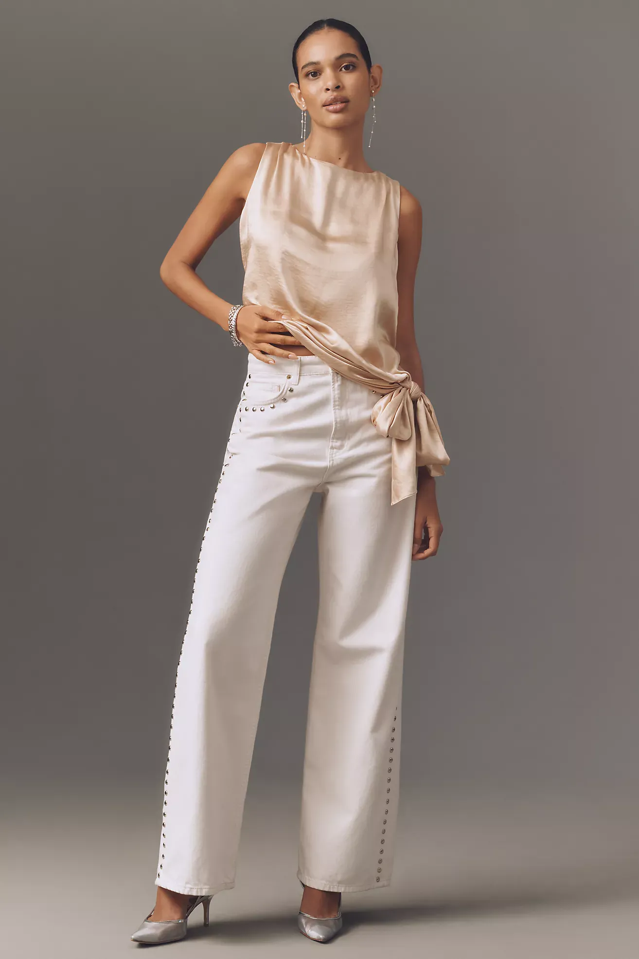 Mare Mare Sleeveless Silky Top