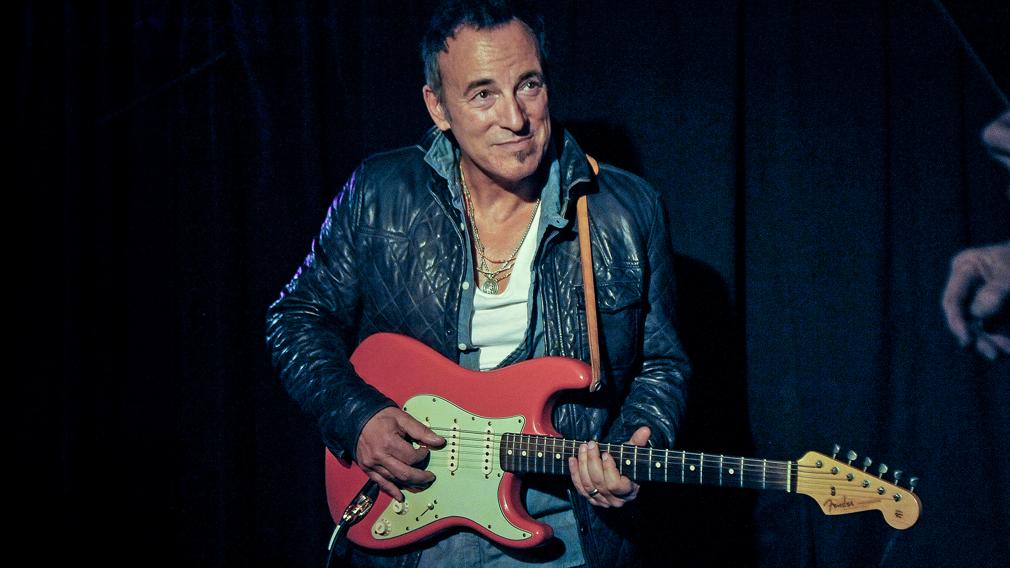 ASBURY PARK, NJ - APRIL 02: Bruce Springsteen attends the Stone Pony Reunion Show - Saturday Night Jam at The Wonder Bar on April 2, 2011 in Asbury Park, New Jersey. (Photo by Bobby Bank/WireImage)