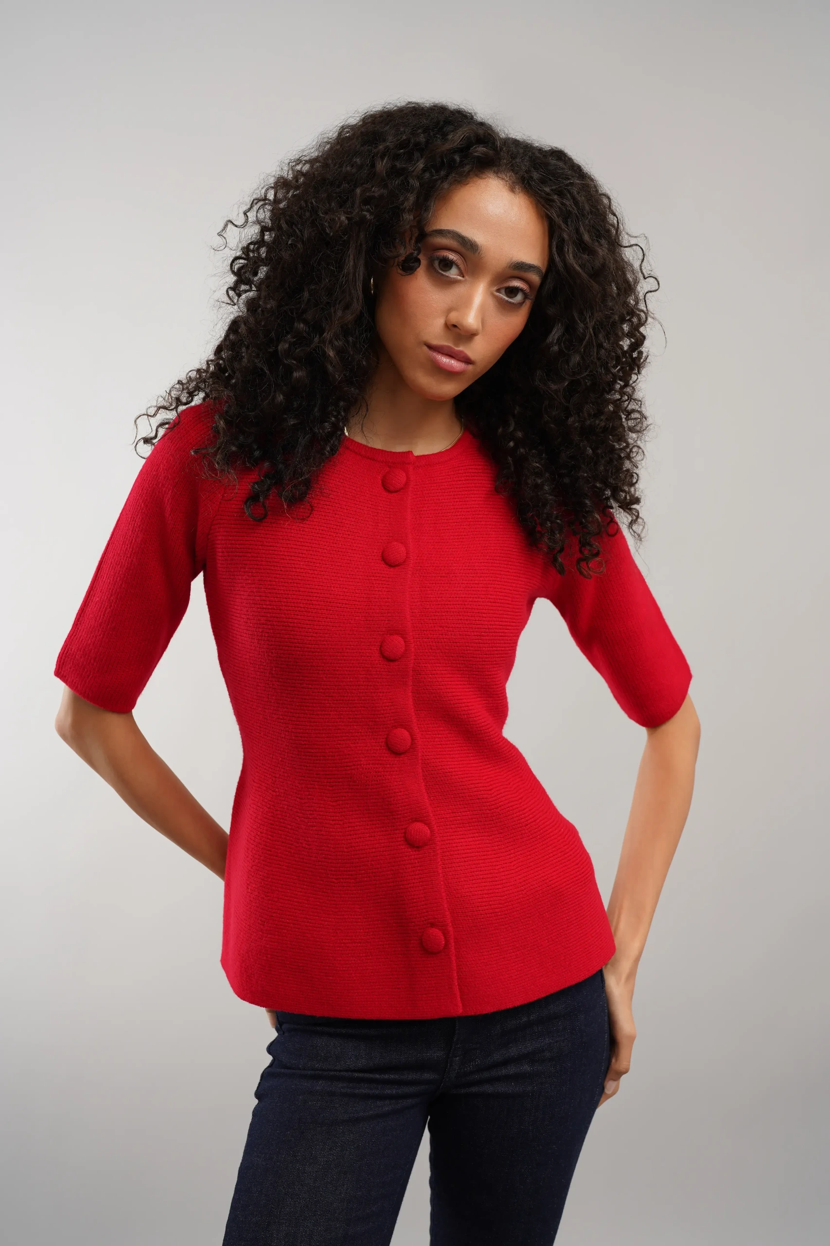 Cyrus, The Sculpted Knit Jacket