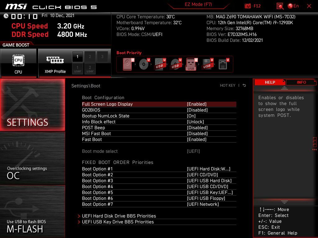 MSI MAG Z690 Tomahawk WIFI