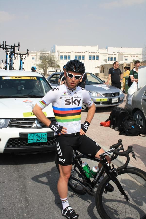 All the pre-race discussion surrounded on Cavendish's illness, but he made it to the start line