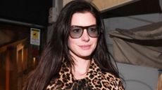 American actress Anne Hathaway Steps Out for Milan Dinner 22/03/2026