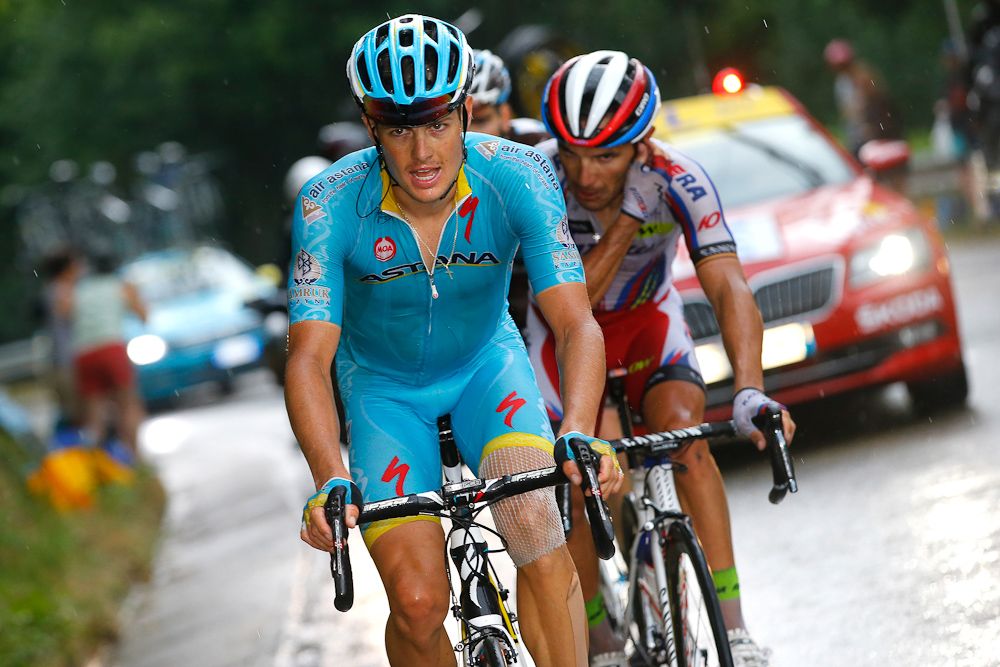 Jakob Fuglsang with Joachim Rodriguez.