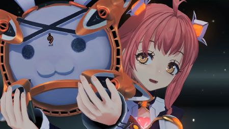 Xenosaga character Momo as she appears in Xenoblade Chronicles 2: Nintendo Switch 2 Edition