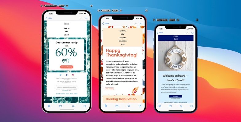 Mail Designer Iphone Mockup