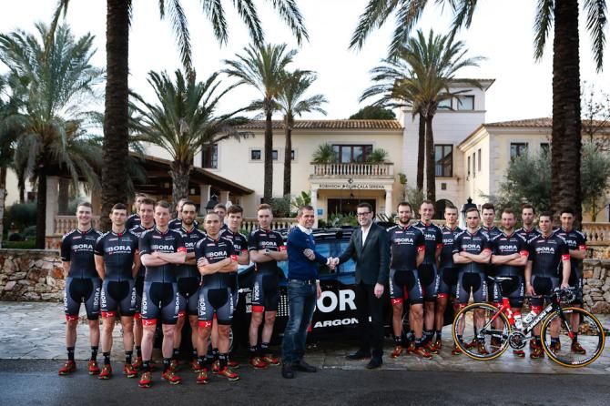 Bora-Argon 18 team camp.
