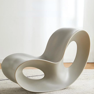 sculptural modern rocking chair