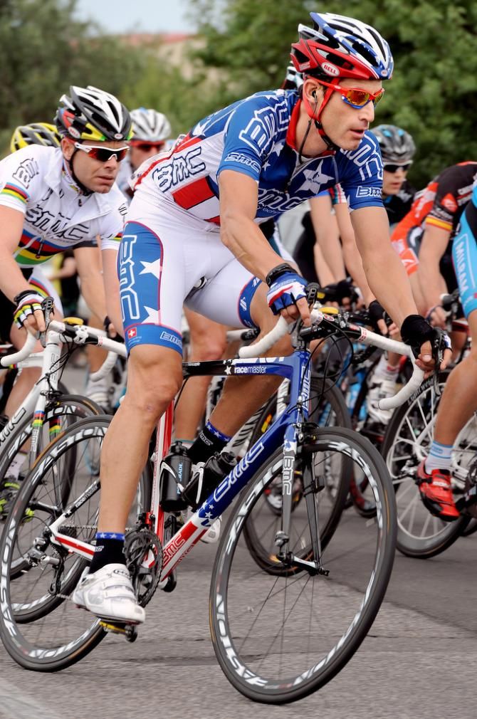 American road race champion George Hincapie