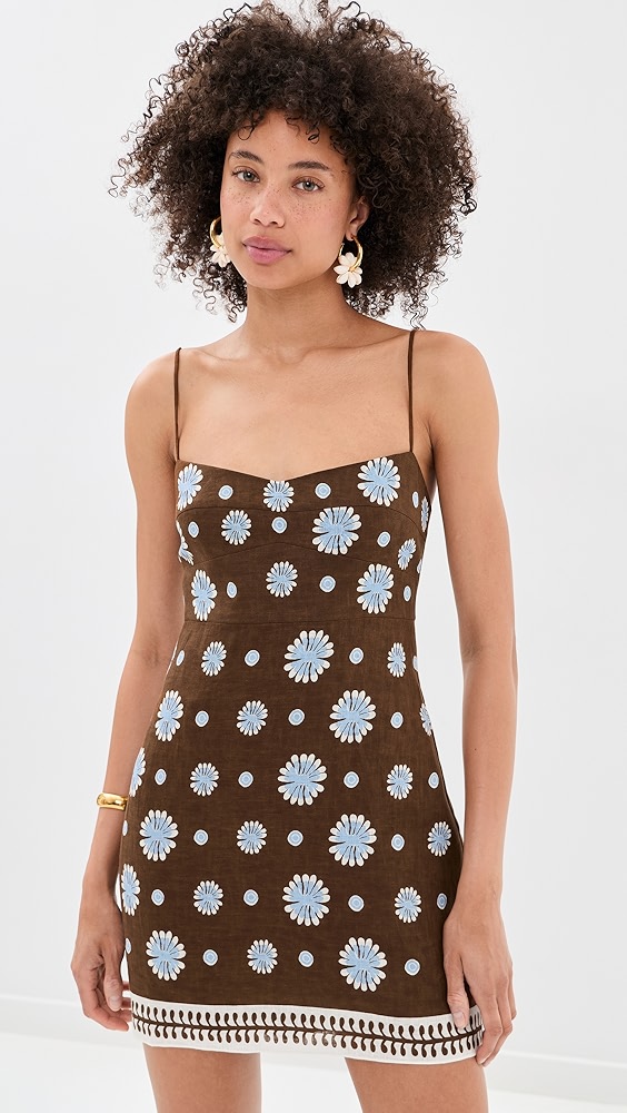 Cala de la Cruz Lucca Linen Dress - Gioiacafe