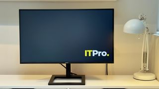 The Philips 27E1N1600AE monitor on a desk