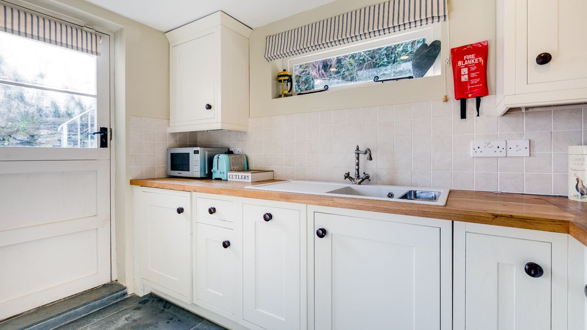 The kitchen in Fern Cottage