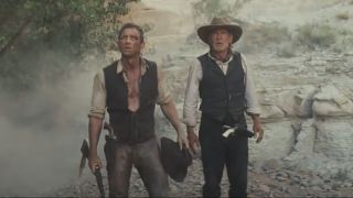 Daniel Craig and Harrison Ford in Cowboys & Aliens