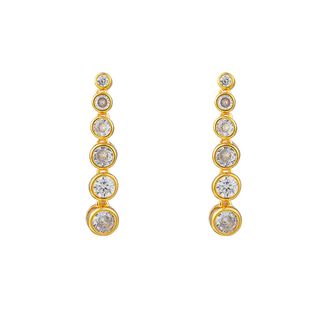 Orelia Crystal Drop Earrings