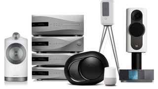 Roon-compatible products including wireless speakers, music streamers and speaker systems