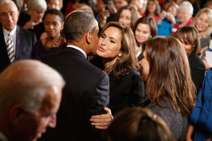 Mariska Hargitay With Barack Obama