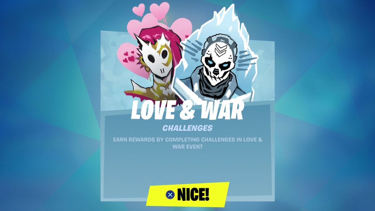 Fortnite Love and War challenges