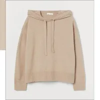This H&M knitted hoodie is one of the best comfy loungewear
