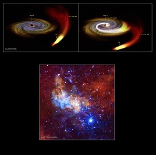 A long monitoring campaign of the Milky Way's supermassive black hole has revealed some unusual activity. Typically relatively quiet, the black hole (called Sagittarius A*) had an increase in bright X-ray flares in mid-2014. The timing of this surge coincided with the close passage of the mysterious G2 object near the black hole. Astronomers will continue to observe the black hole to ascertain the true nature of the increase in brightX-ray activity.