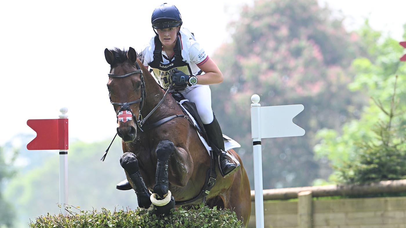 Cola and Bubby Upton at Badminton 2024.