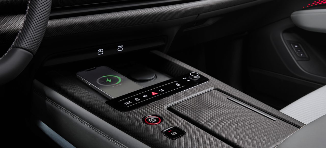 Interior details of the new Audi Q9 SUV