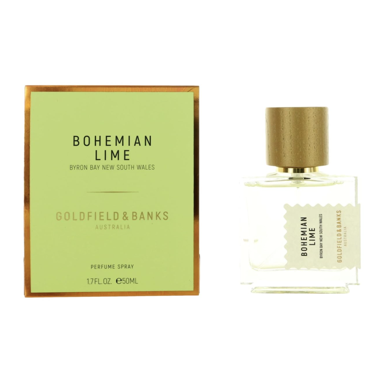 Goldfield & Banks Bohemian Lime Pure Perfume (100ml) | Harrods Uk