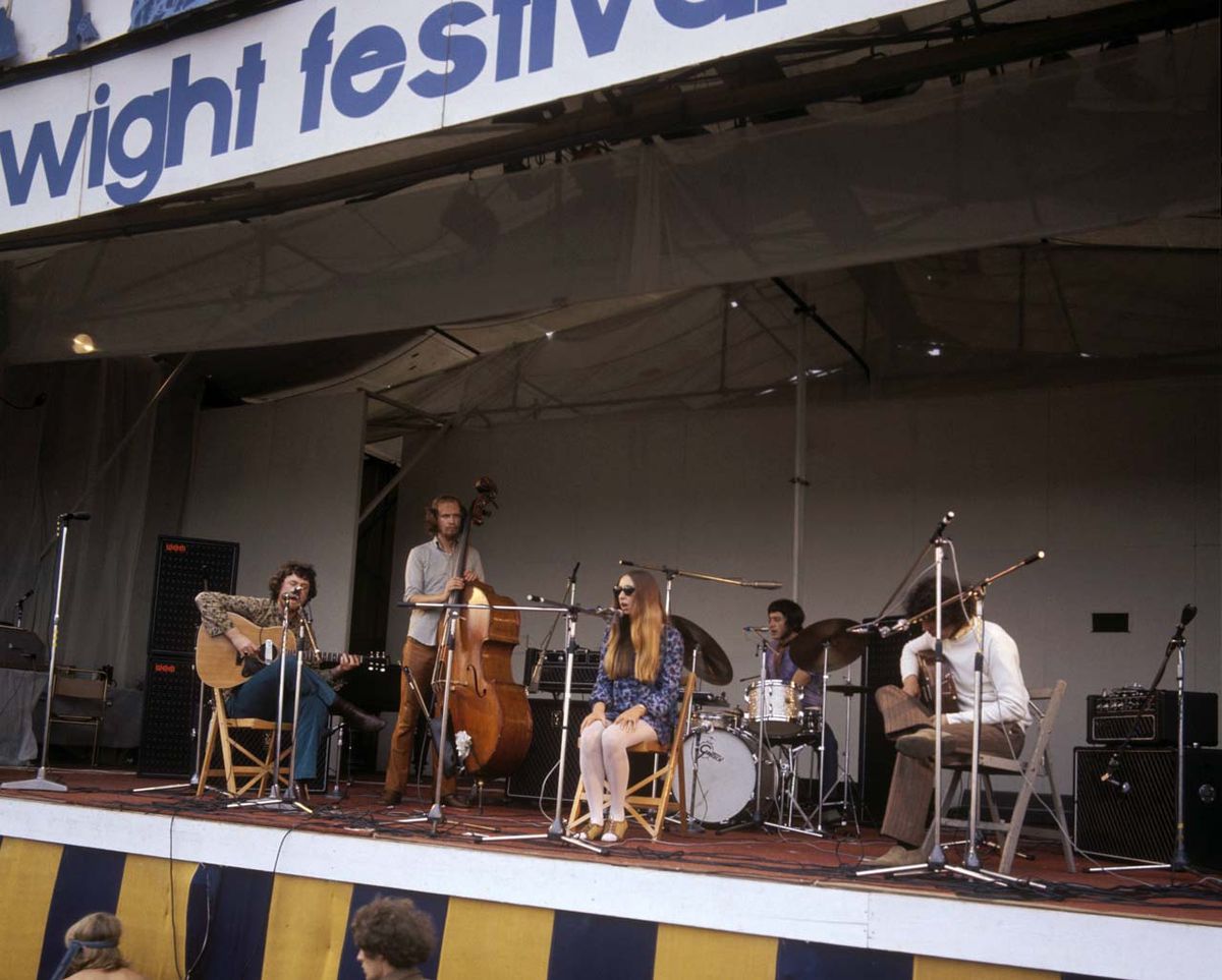 Pentangle on the festival stage