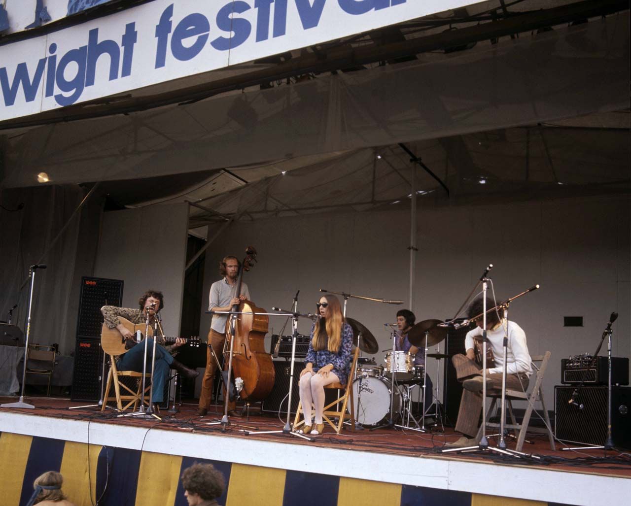 Pentangle on the festival stage