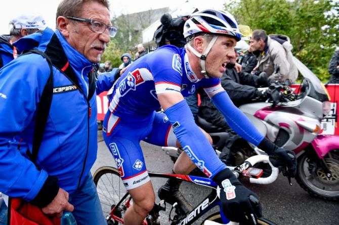 C&eacute;dric Pineau (FDJ.fr) finished the third place