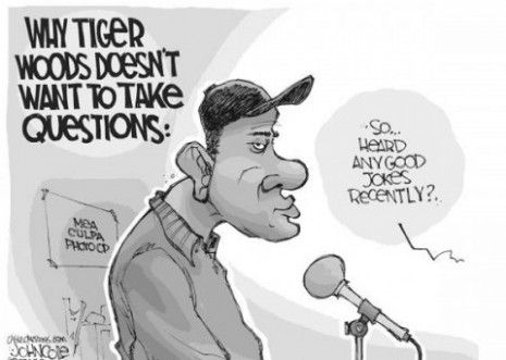 Why Tiger Woods won&amp;#039;t take questions