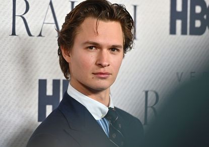 Ansel Elgort, with clothes on.