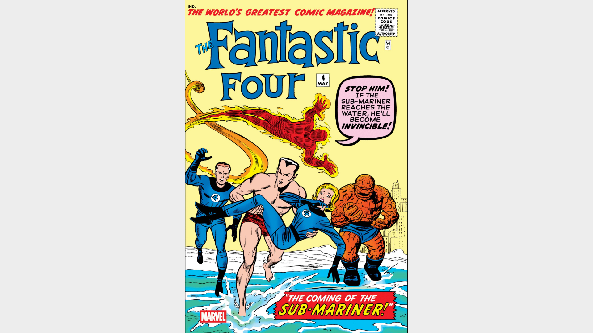 FANTASTIC FOUR #4 FACSIMILE EDITION