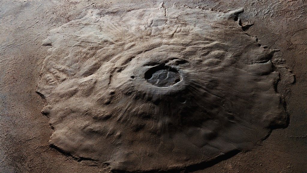 olympus mons map