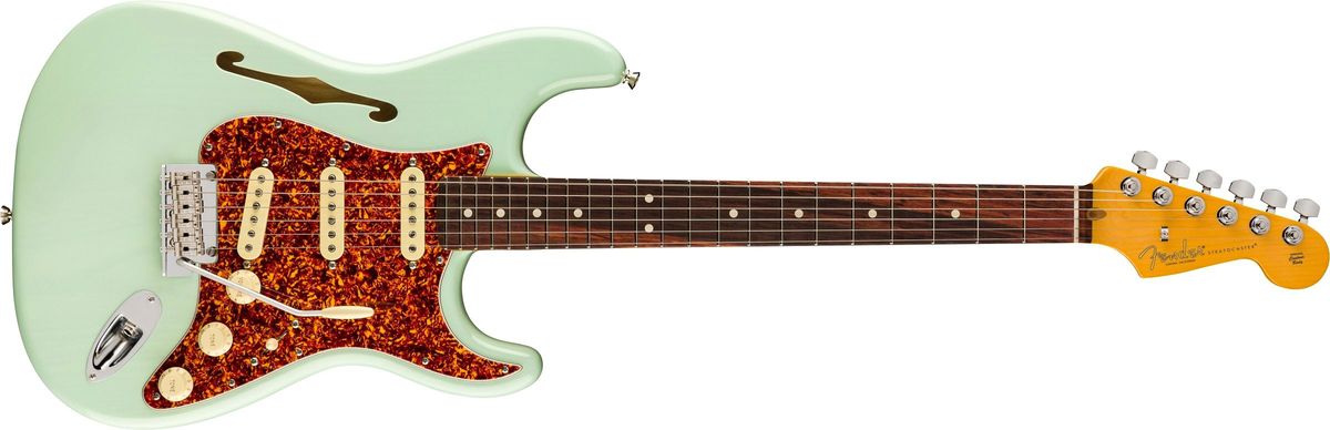 Fender American Professional II Telecaster Thinline and Stratocaster Thinline