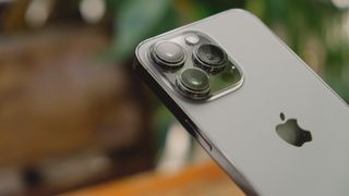 iPhone 13 Pro image showcasing back camera array.