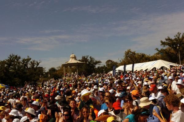Huge crowds for the final stage