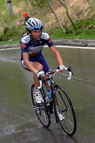 Michele Scarponi (Liberty Seguros) lookeed comfortable in the tough conditions