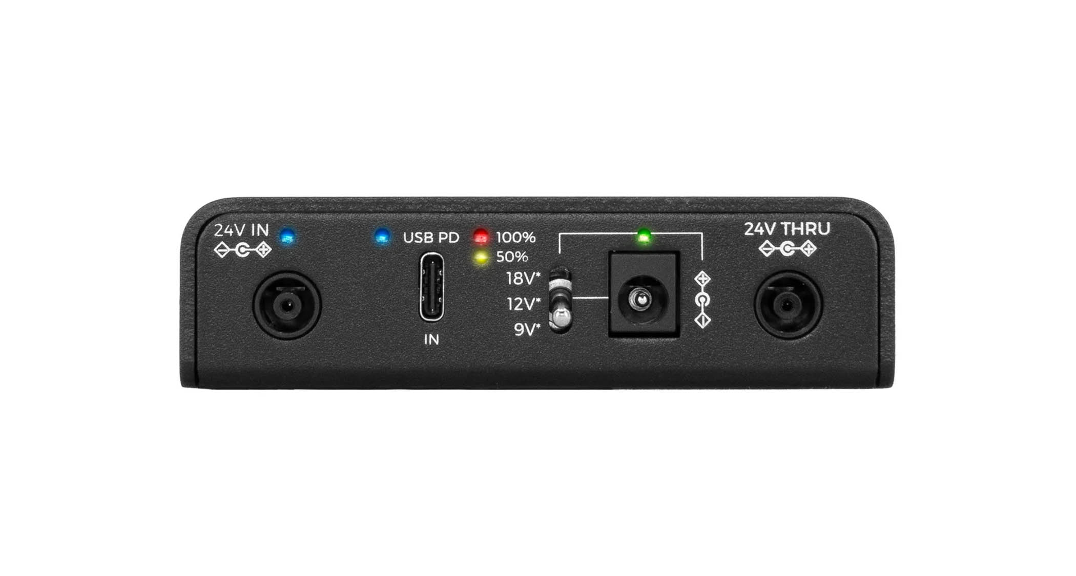 Walrus Audio Canvas Power USB: The compact pedalboard power supply can be charged via USB.