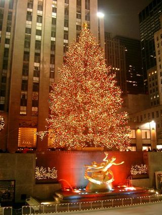 Lighting, Event, Christmas decoration, Winter, Building, Christmas eve, Holiday, Christmas tree, Metropolitan area, Light,
