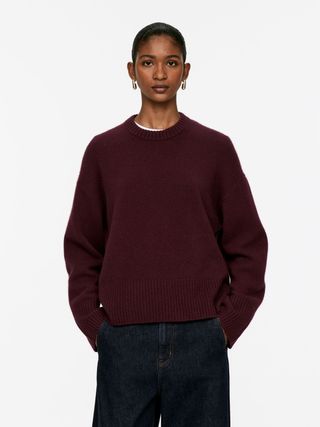 Relaxed Cashmere-Wool Jumper