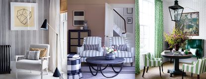 Decorating with stripes