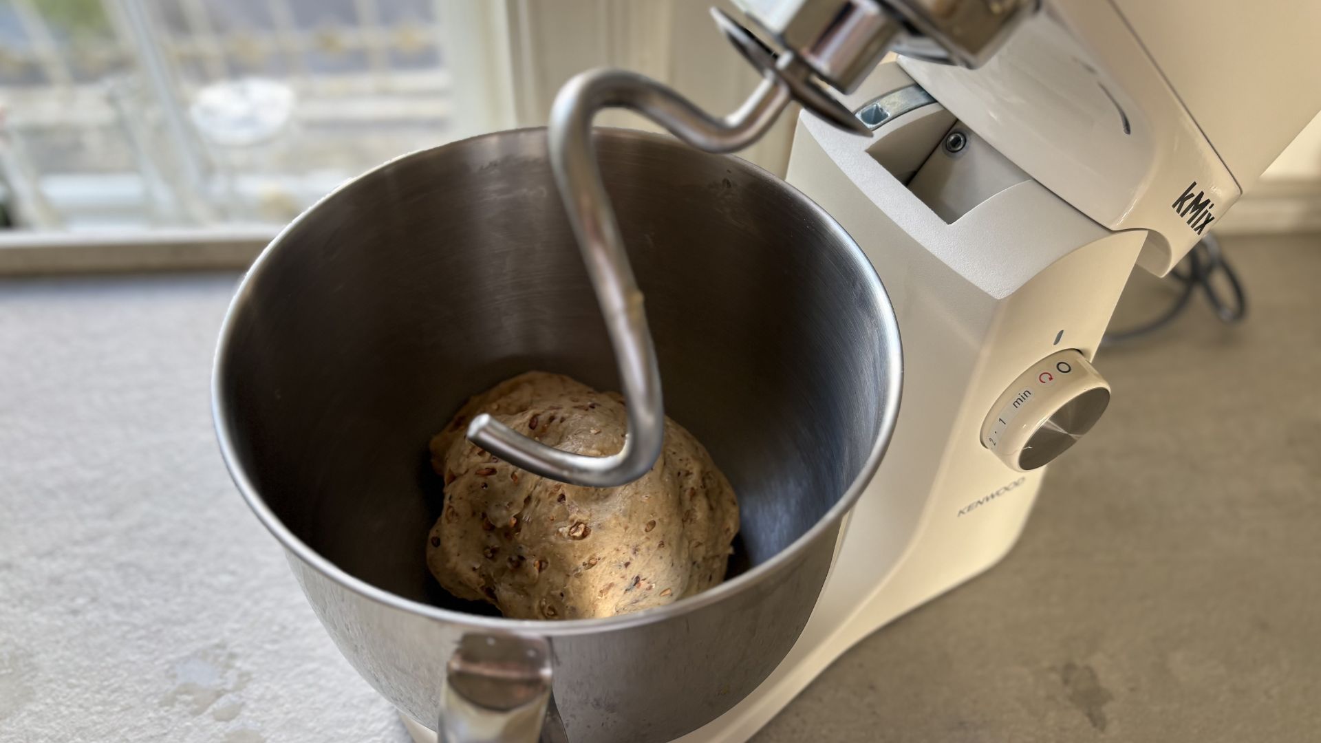 Testing the Kenwood KMix Stand Mixer in our kitchen