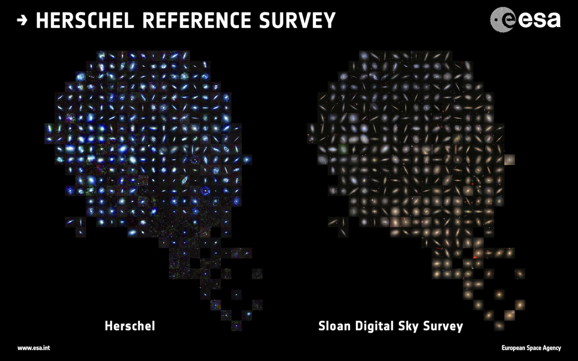 Herschel Survey in Infrared and Visible 1920