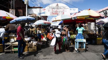 Stabroek market, the area where oil has been found in Guyana